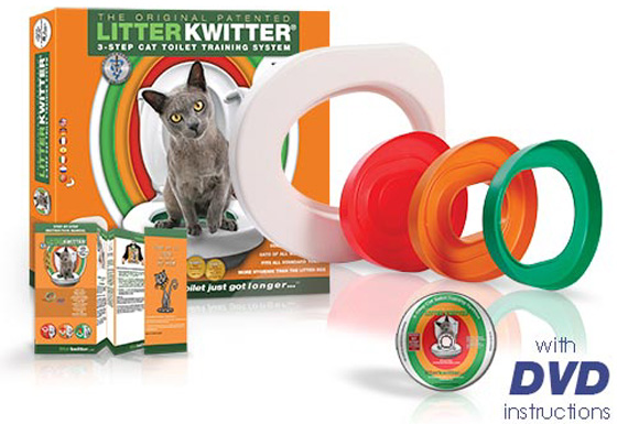 LitterKwitter promete treinar os gatos a usarem o vaso sanitário como se fossem gente (Foto: Divulgação)