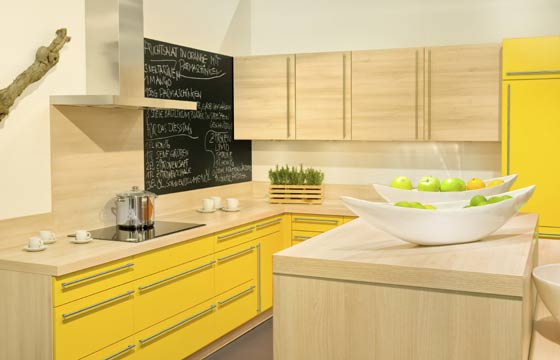 Na cozinha, a lousa cai bem e fica bonita com cores mais claras (Foto: Thinkstock)