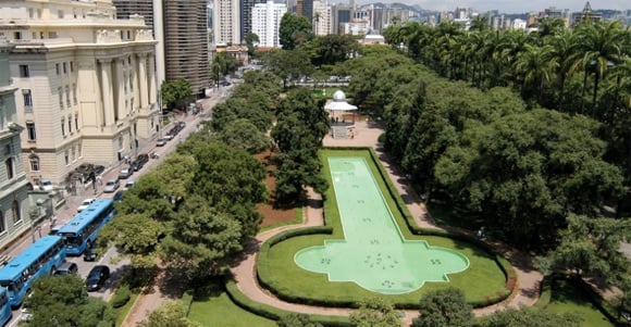 Praça da Liberdade no bairro Funcionários, em Belo Horizonte (Foto: Divulgação)