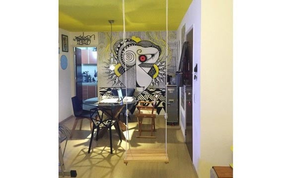Balanço na sala