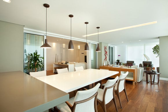 Projeto de iluminação bem feito traz conforto aos ambientes da casa (Foto: projeto de Liliana Zenaro)