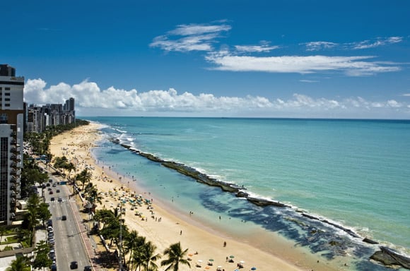 Praia de Boa Viagem (Foto: Rafa Medeiros/ Prefeitura Recife Divulgação)