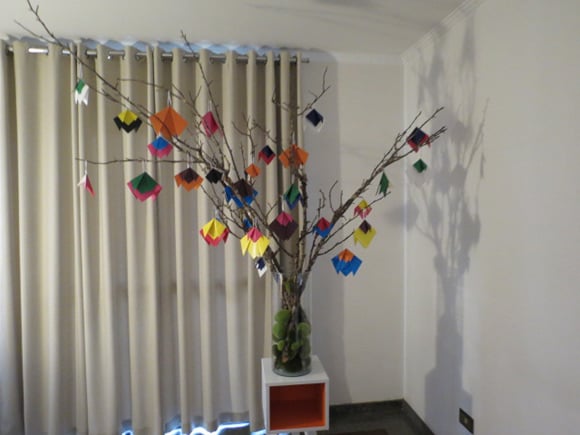 Árvore de Natal - Veja como criar enfeites de origami