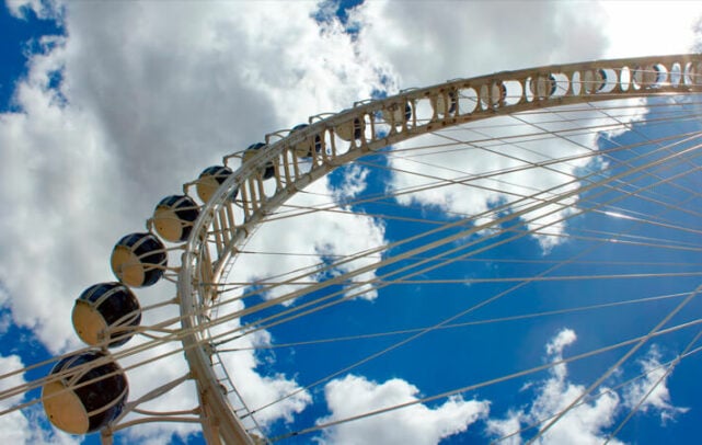 parques de diversões em são paulo - imagem de roda gigante 
