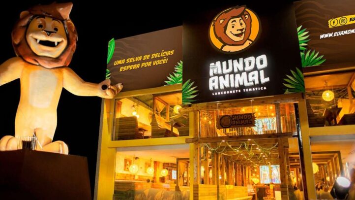 restaurantes tematicos em sp: mundo animal
