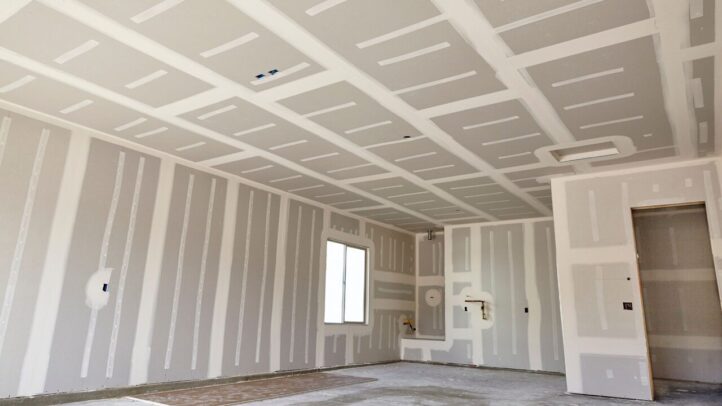 aplicação de parafuso para drywall