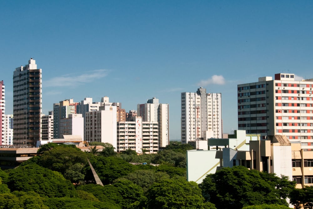 Vista da cidade de Maringá. O que fazer em Maringá.