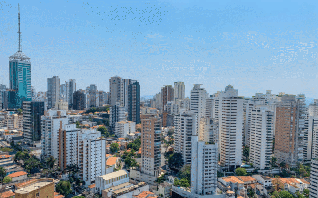 Vila mariana vista de cima